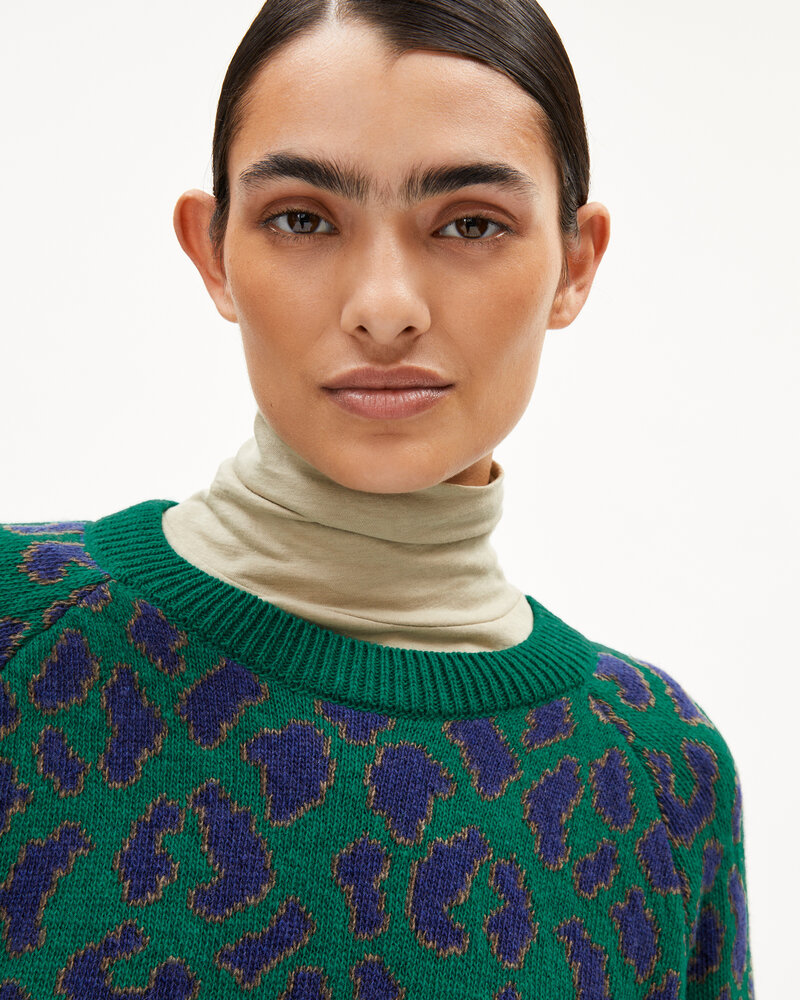 ARMED ANGELS FEMME DILIRIAA LEOPAA KNIT