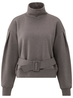 HIGH NECK SWEATSHIRT