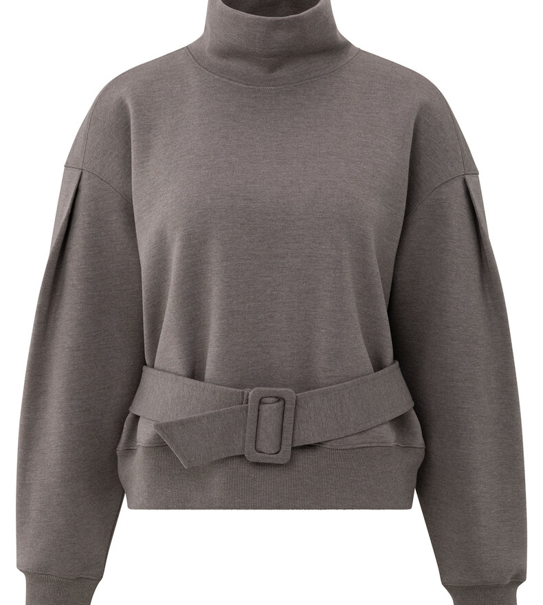 HIGH NECK SWEATSHIRT