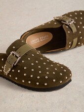 WHITE STUFF FEMME MYRTLE STUDDED SLIP ON
