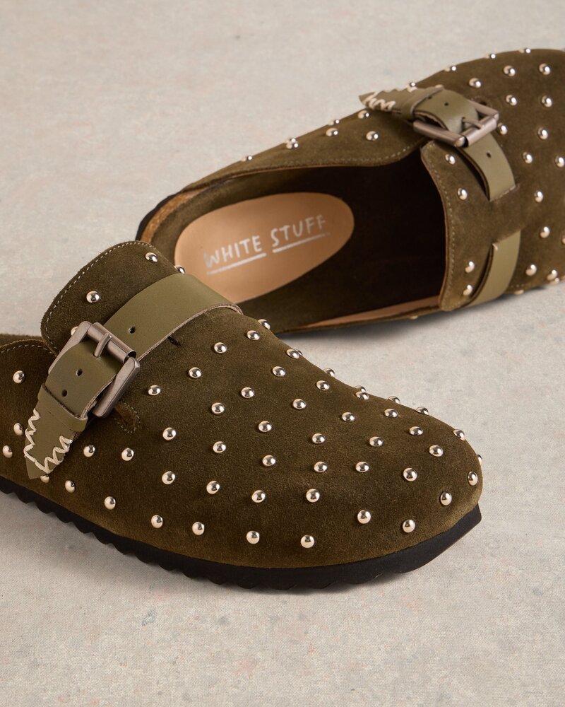 WHITE STUFF FEMME MYRTLE STUDDED SLIP ON