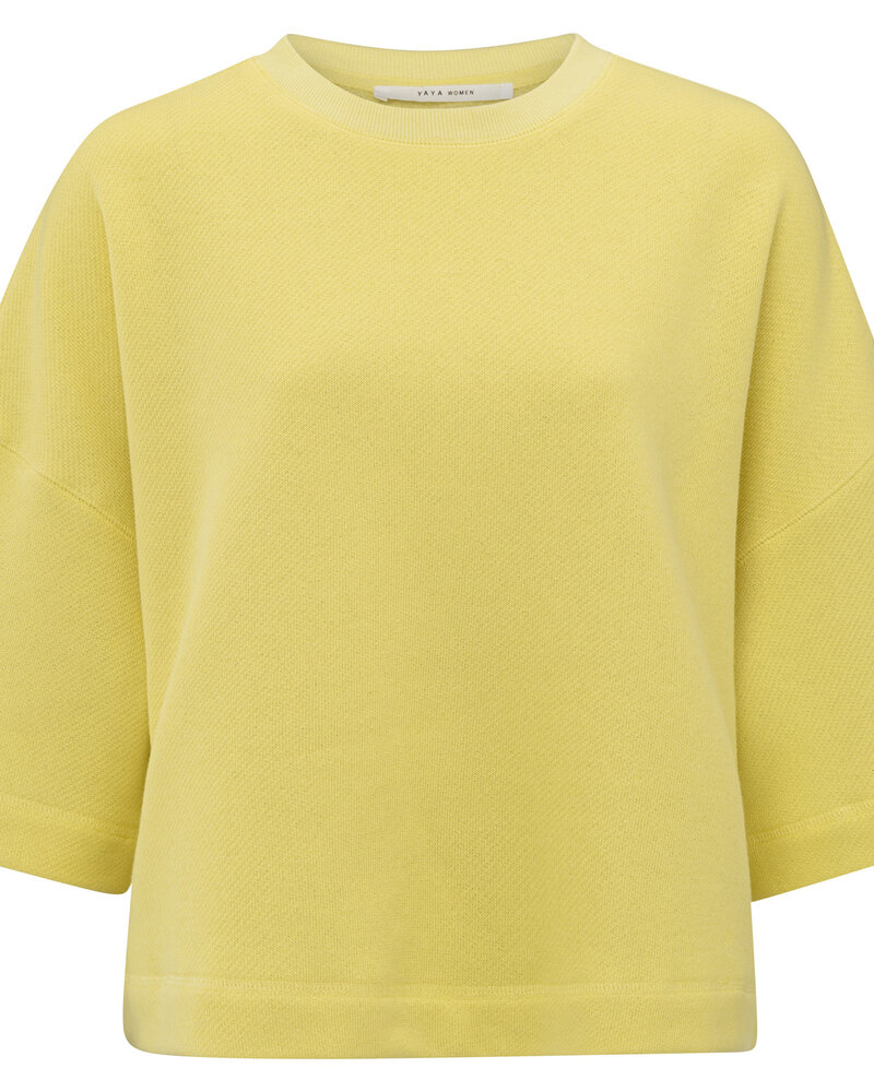 YAYA SWEATSHIRT MANCHES COURTES