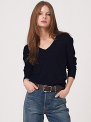 PULL COL V EN CACHEMIRE