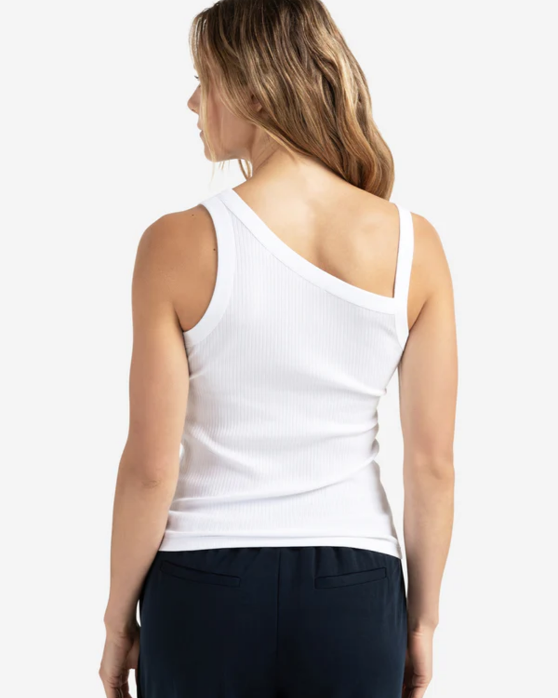 YAYA HAUT CÔTELÉ ASYMÉTRIQUE