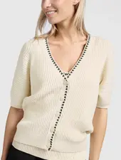 YAYA CARDIGAN CÔTELÉ