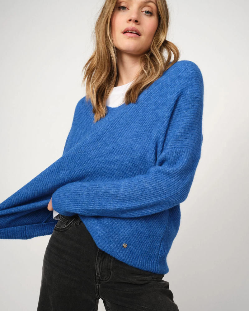 MOS MOSH THORA V-NECK KNIT