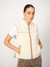 MOS MOSH ROWE TEDDY WAISTCOAT