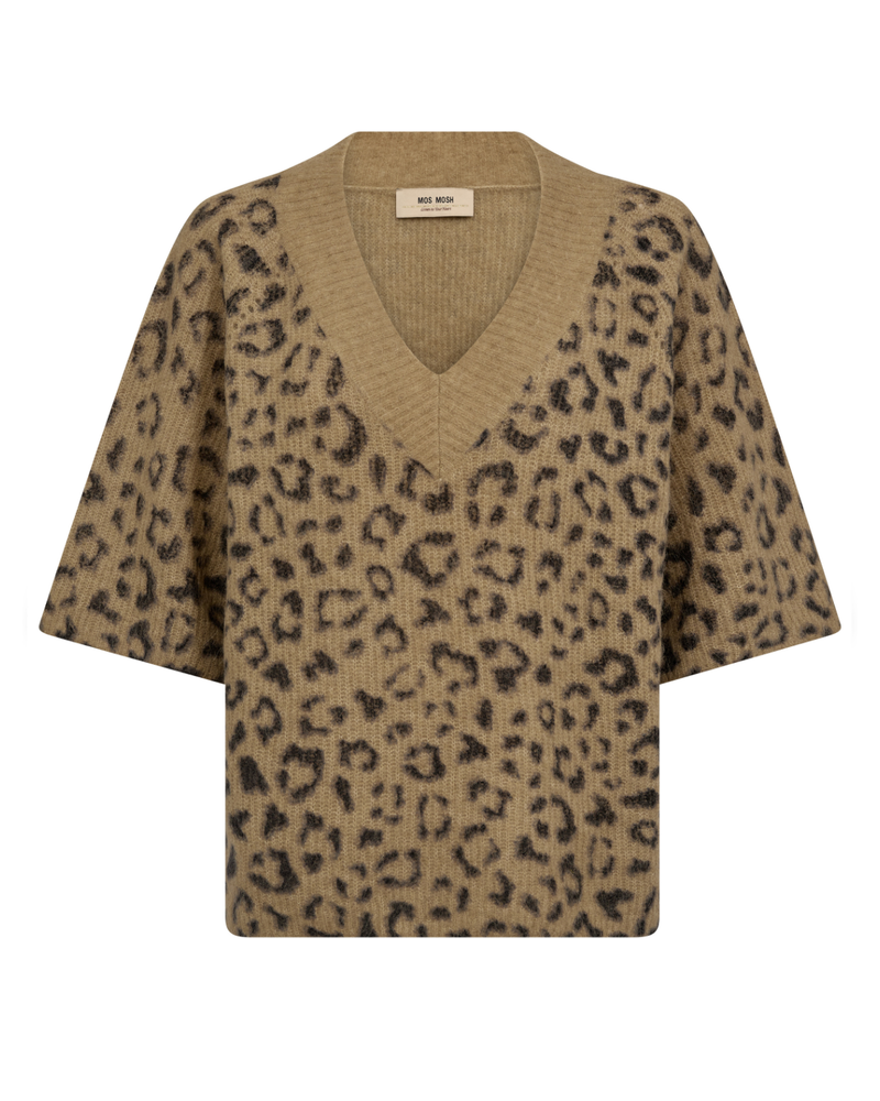 MOS MOSH TACI LEOPARD KNIT