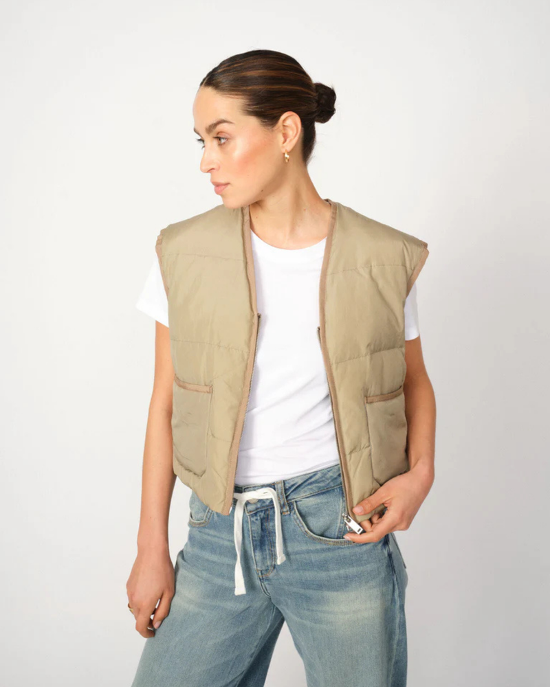 MOS MOSH VESTE MANJA EN DUVET