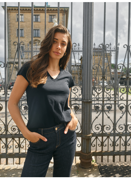 MOS MOSH T-SHIRT COL V ARDEN