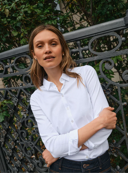 CHEMISIER EN JERSEY TINA