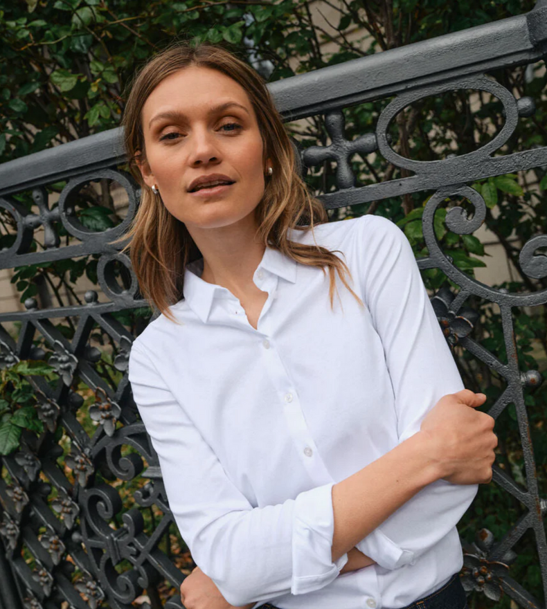 CHEMISIER EN JERSEY TINA