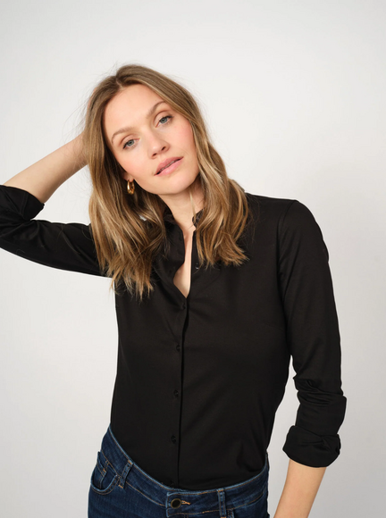 CHEMISIER EN JERSEY TINA