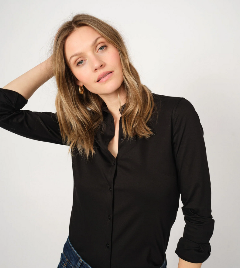 CHEMISIER EN JERSEY TINA