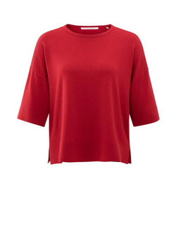 OVERSIZED KNITTED T-SHIRT