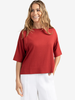 YAYA OVERSIZED  KNITTED T-SHIRT