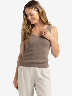 RIB KNITTED TANKTOP