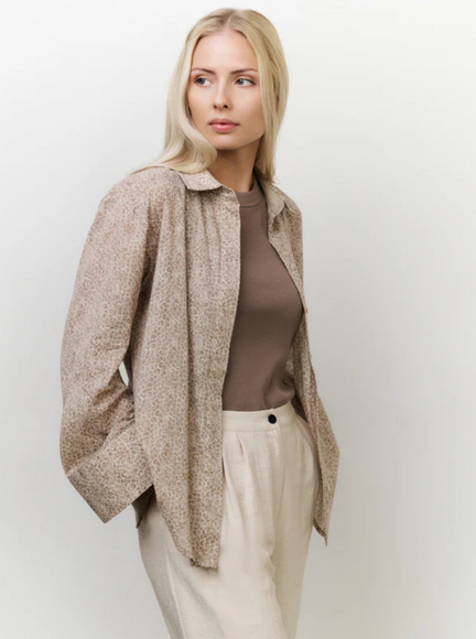 CHEMISE BOYFRIEND IMPRIMÉE