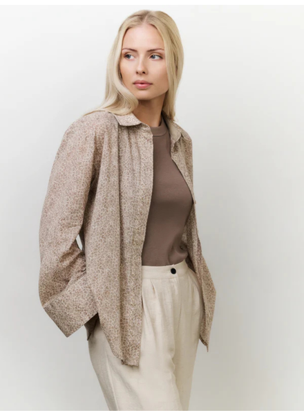 YAYA PRINTED BOYFRIEND SHIRT