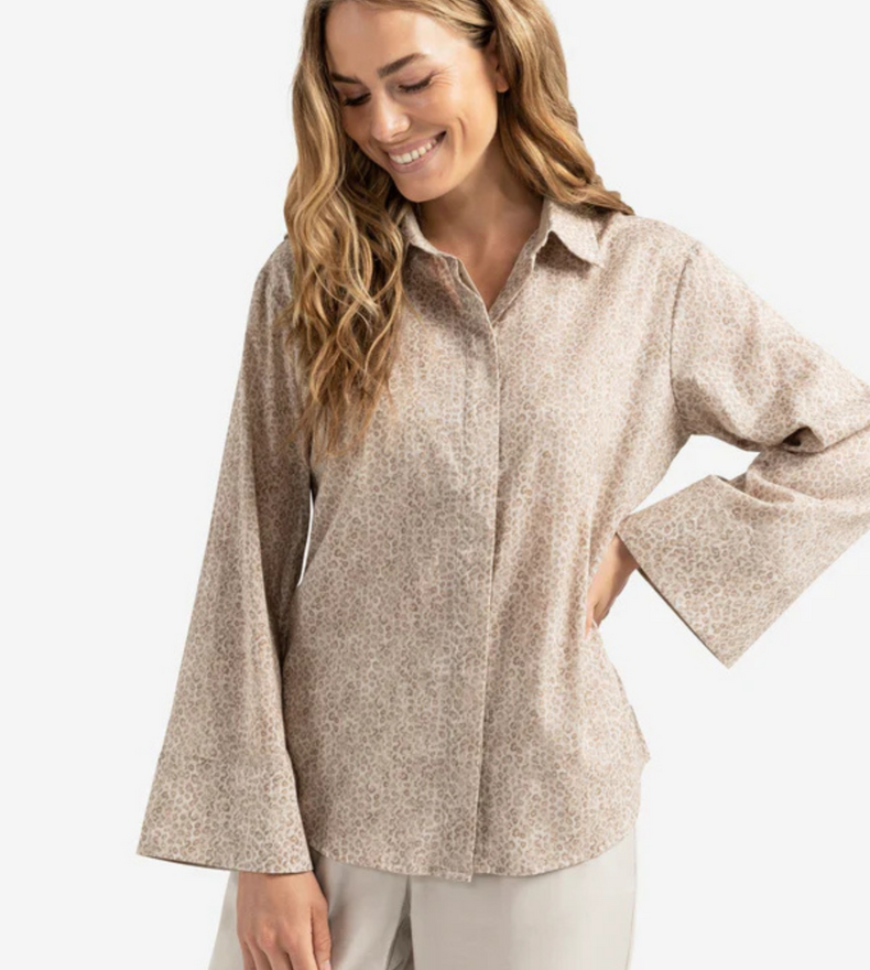 PRINTED BOYFRIEND SHIRT