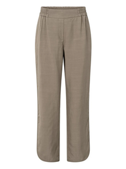 WOVEN STRUCTURED TROUSERS