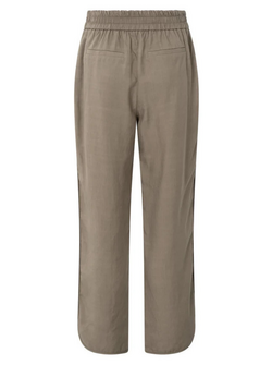 WOVEN STRUCTURED TROUSERS