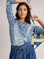 WHITE STUFF FEMME OLIVE JUMPER