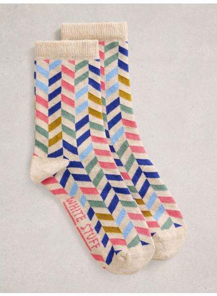 WHITE STUFF FEMME CHAUSSETTES IMPRIMÉES