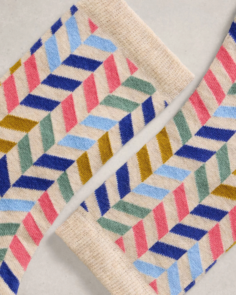 WHITE STUFF FEMME PATTERN SOCK