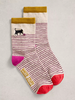WHITE STUFF FEMME EMBROIDERED SOCK