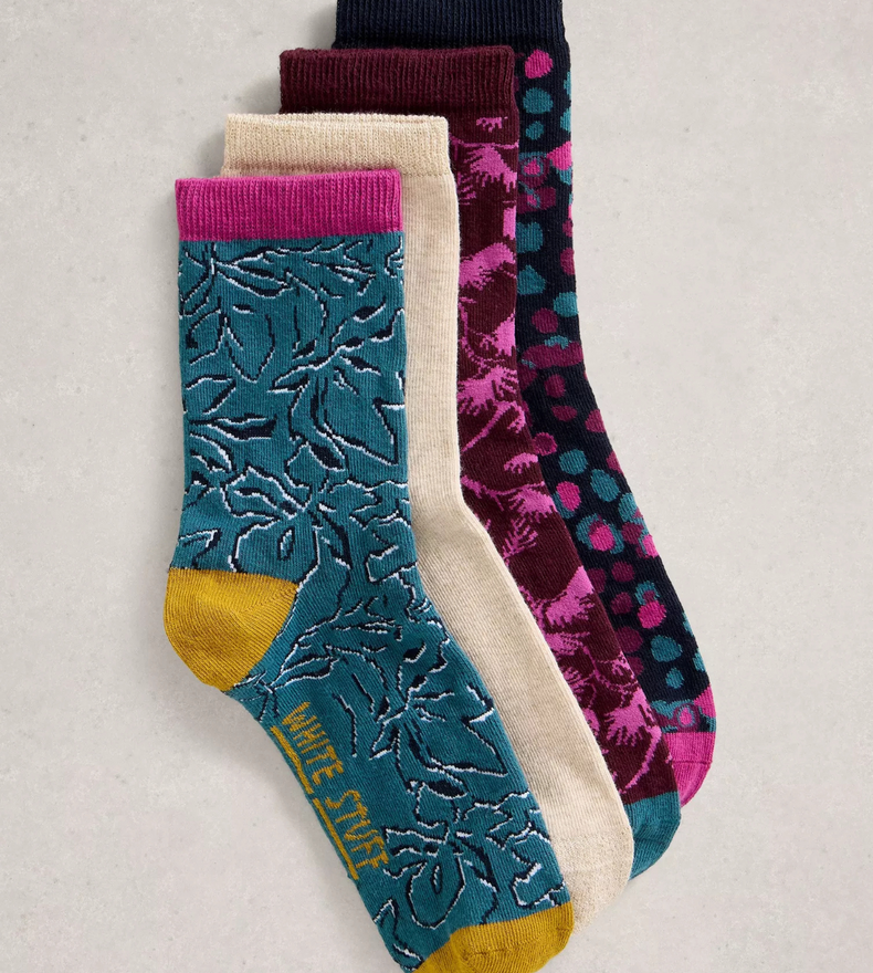 FLORAL PRINT SOCKS