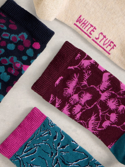FLORAL PRINT SOCKS