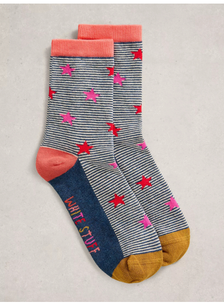 WHITE STUFF FEMME PATTERN SOCK