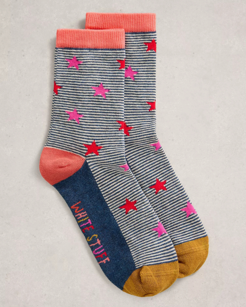 WHITE STUFF FEMME PATTERN SOCK