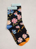 WHITE STUFF FEMME FLORAL PRINT SOCKS