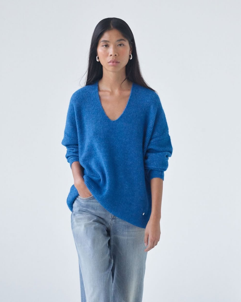MOS MOSH THORA V-NECK KNIT