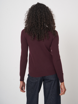 PULL COL V EN CACHEMIRE
