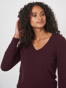 V-NECK CASHMERE SWEATER