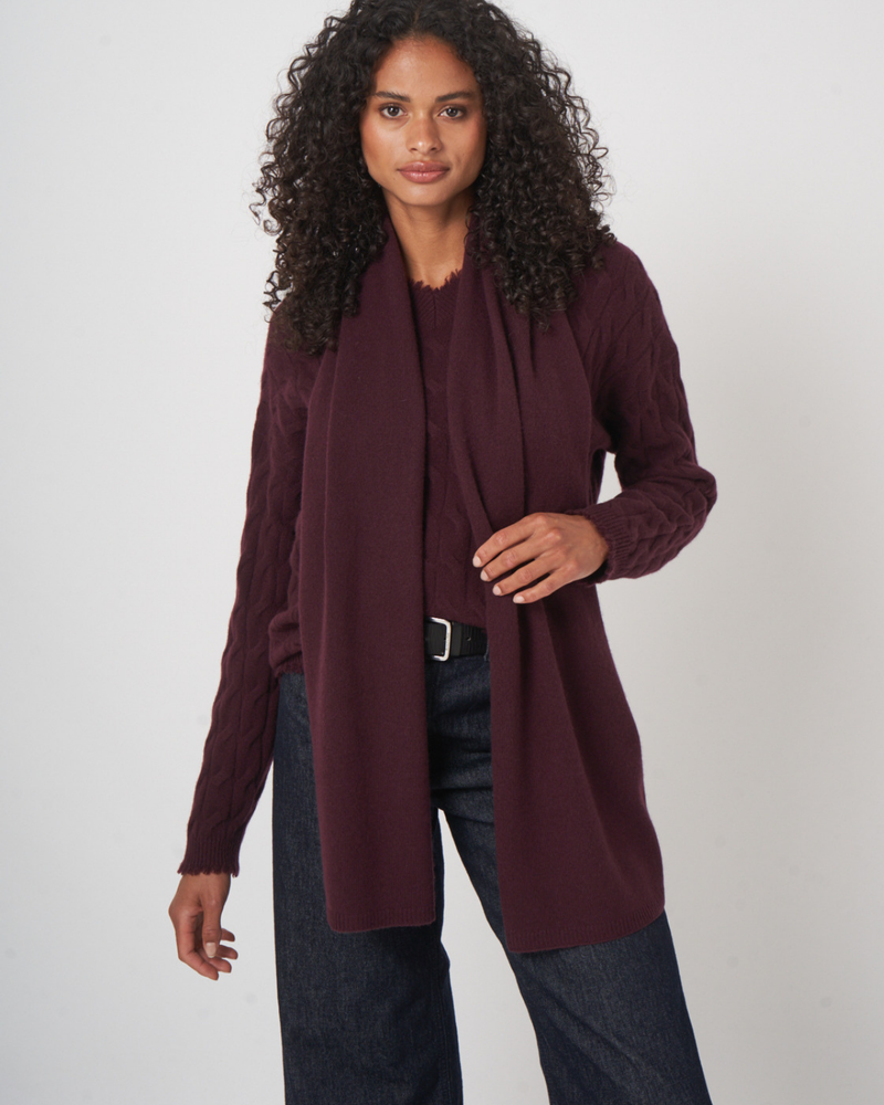 REPEAT FOULARD EN CACHEMIRE
