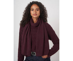CASHMERE SCARF IN MERLOT | REPEAT - 0