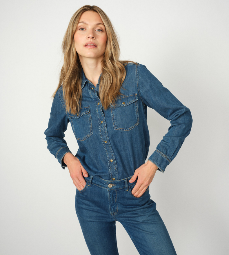 MMNATALIE DENIM SHIRT