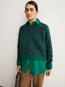 DILIRIAA LEOPAA KNIT