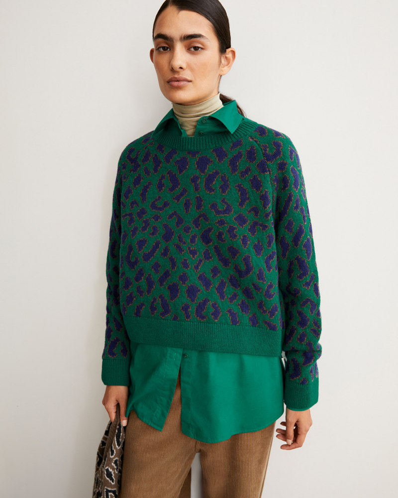 ARMED ANGELS FEMME DILIRIAA LEOPAA KNIT