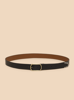 CEINTURE RÉVERSIBLE EN CUIR