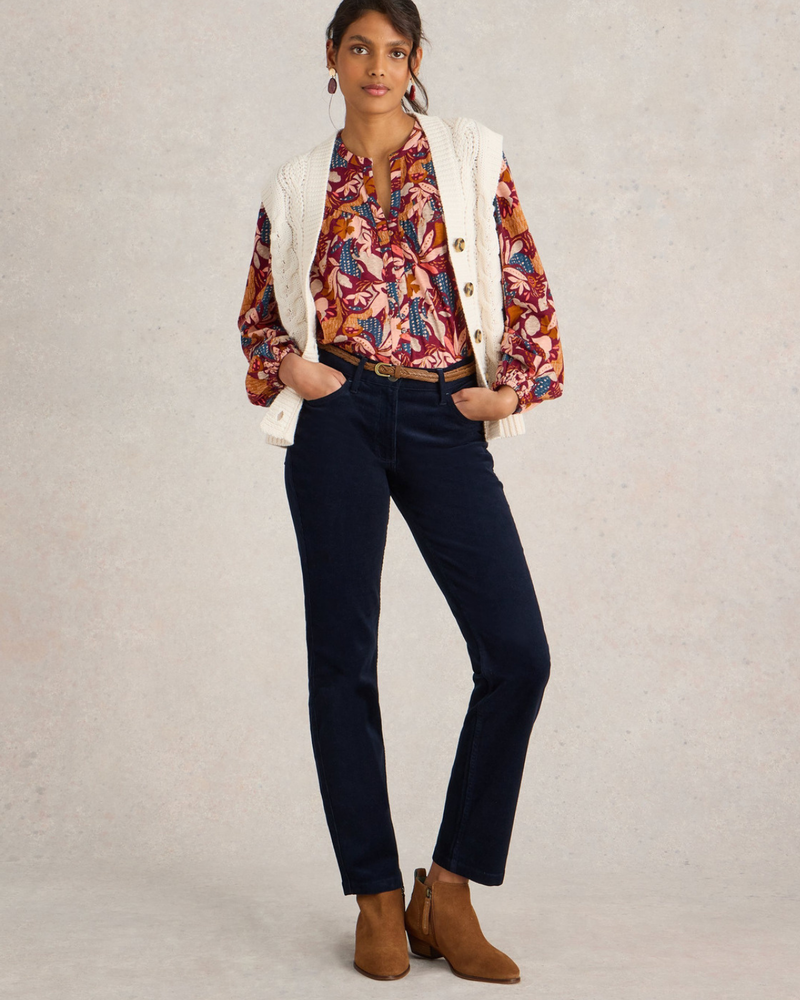 WHITE STUFF FEMME PANTALON CORDUROY BROOKE