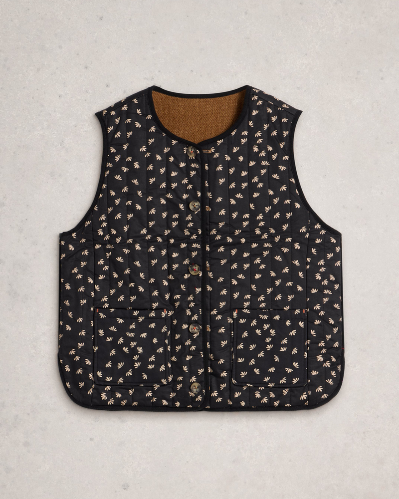 WHITE STUFF FEMME EMMA REVERSIBLE GILET