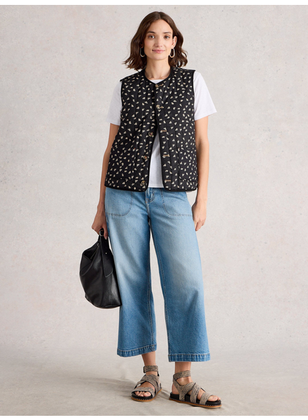 WHITE STUFF FEMME GILET RÉVERSIBLE EMMA