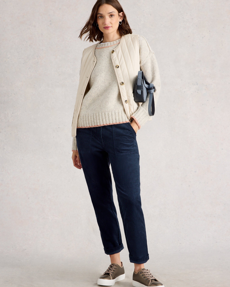 WHITE STUFF FEMME CHINO CORDUROY TWISTER