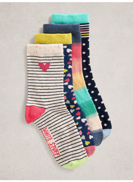 WHITE STUFF FEMME CHAUSSETTES À MOTIFS