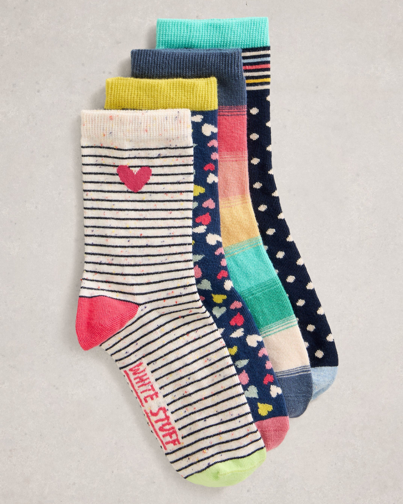 WHITE STUFF FEMME CHAUSSETTES À MOTIFS